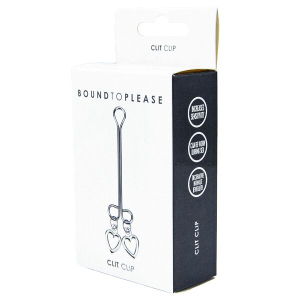 Bound to Please Heart Charm Clitoral Clip – image number 2