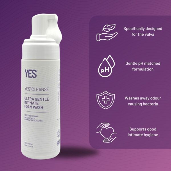 YES Cleanse Unfragranced Intimate Wash 150ml – image number 3