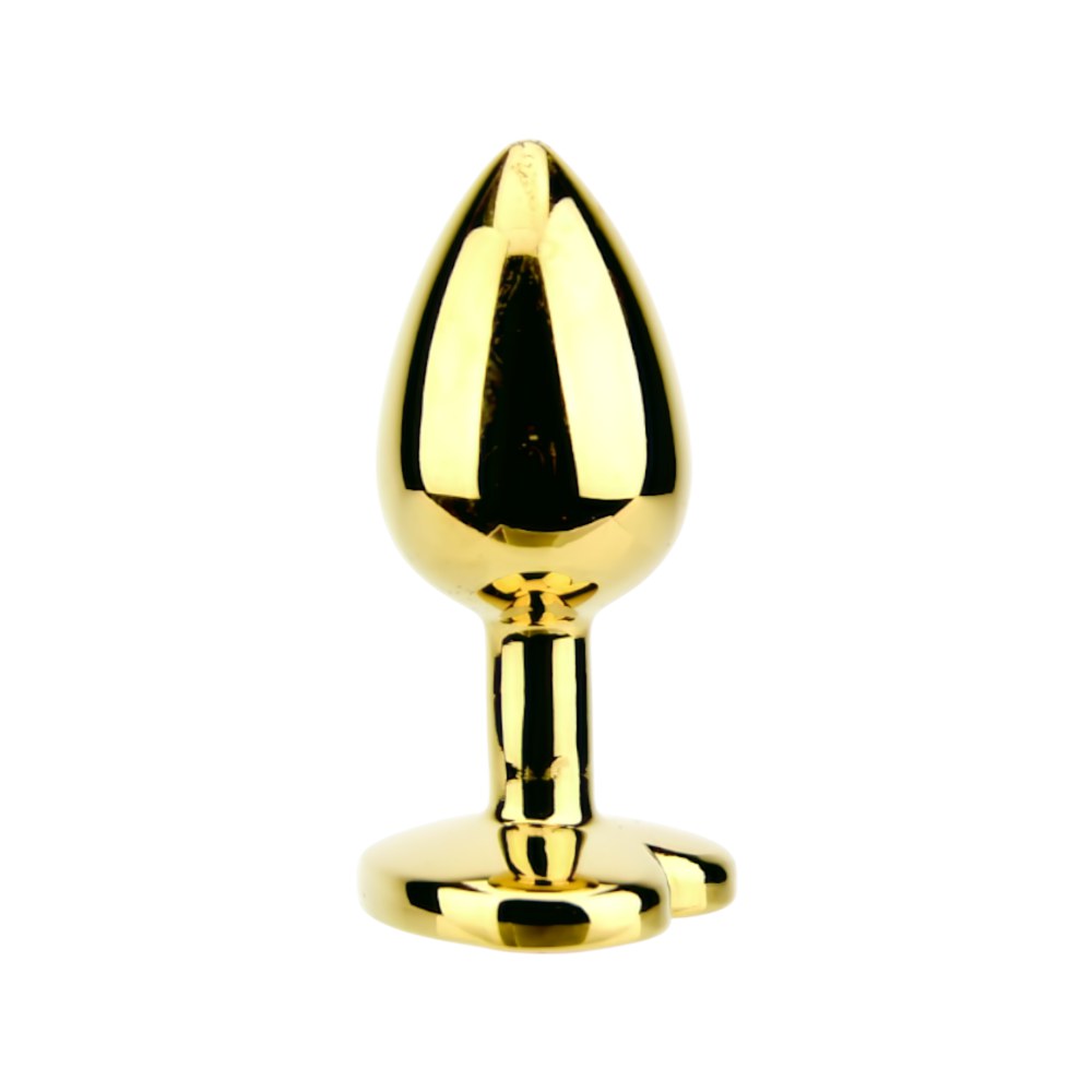 Precious Metals Heart Shaped Gold Butt Plug – image number 4